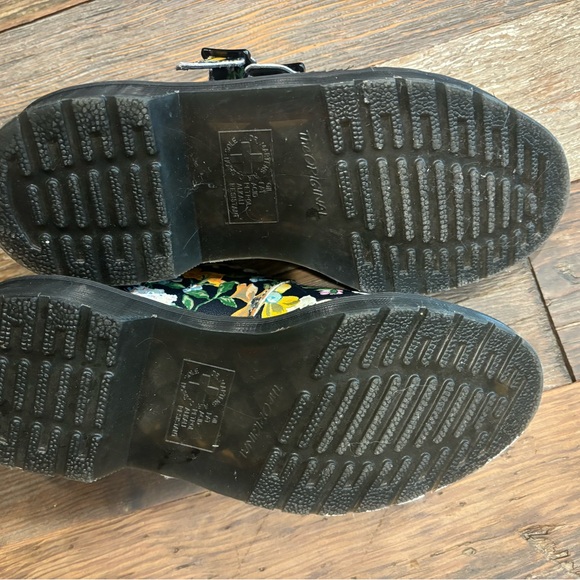 Doc Martens Floral Print Shoes - Picture 3 of 4
